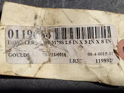 Used GOULDS 78-721-1018 Parts (Hydraulics and Pneumatics) British Columbia CA | Lenmark #257005