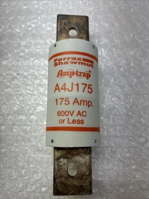 ** NEW (OTHER) A4J175  FERRAZ SHAWMUT  175A 600V CLASS J FUSE FAST SHIPPING #