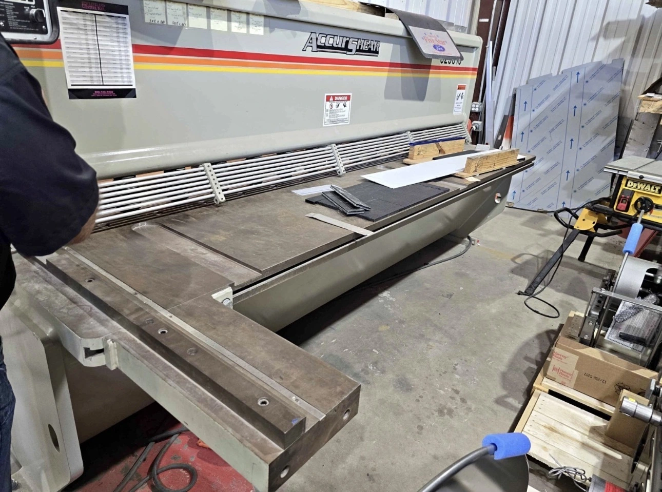 Used 2021 ACCURSHEAR 625010 Power Squaring Shears (Inch) California US | Norcal Machinery #1315196