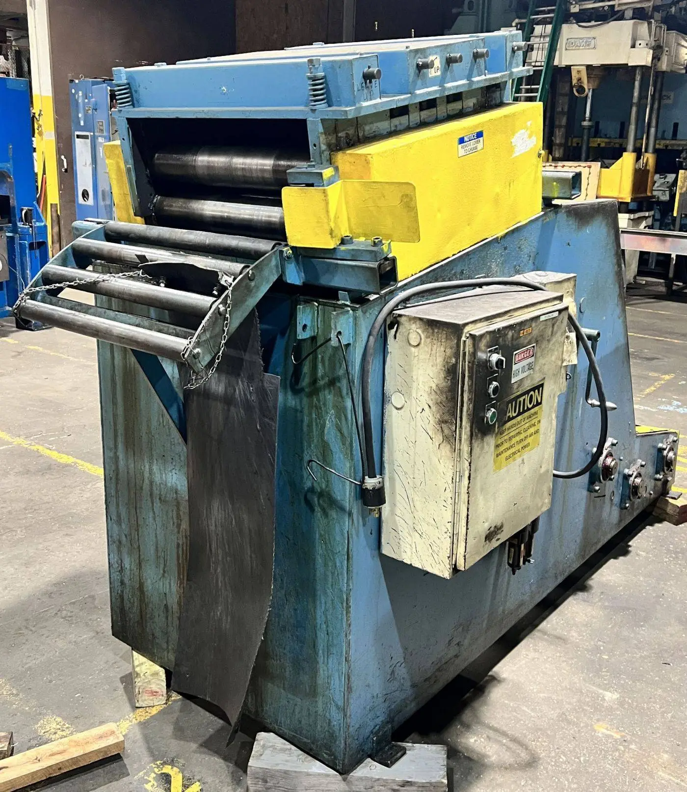 12,000 lbs. x 24" Wide x.125" Dallas Cradle & Straightener