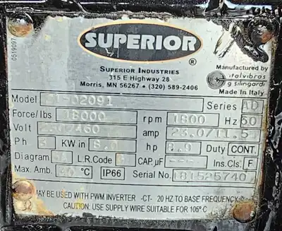 USED SUPERIOR INDUSTRIES 21-02091