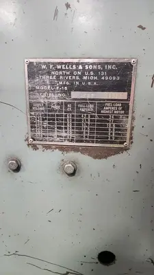 USED WF WELLS F-15