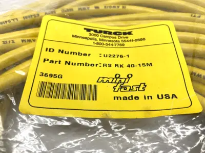 NEW TURCK RS RK 40-15M, U2276-1