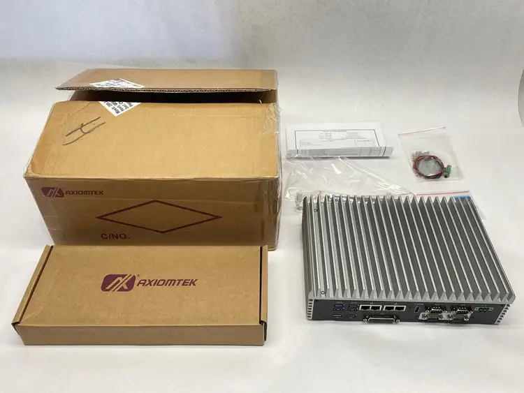 Used AXIOMTEK EBOX670-891-FL-DC Misc Industrial Equipment | Maverick Industrial Sales #1104493
