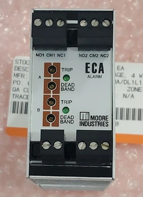 NEW Moore Insustries ECA/4-20MA/DL1L1/117AC [DIN]