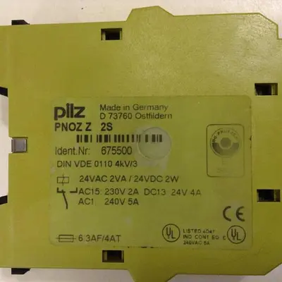 USED PILZ PNOZZ2S