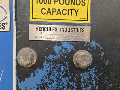 Hercules Model 1326 Low Level Hydraulic Dumper