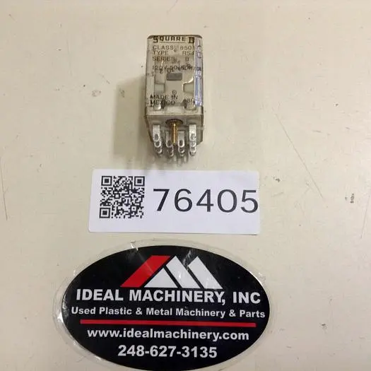 Used SQUARE D 8501-RS4 Relays & Switches Michigan US | Ideal Machinery #599553