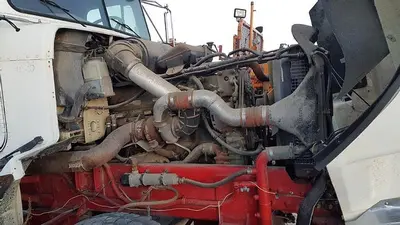 USED 1994 FREIGHTLINER FLD120SD CONVENTIONAL 4 AXLE OILFIELD PUMP/KILL TRUCK