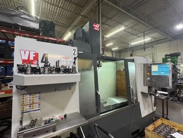 Used 2012 HAAS VF-4 Vertical Machining Centers Illinois US | Silverlight CNC, Inc #1494775