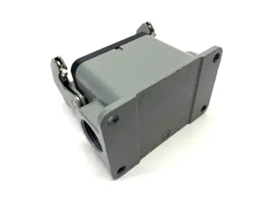 Used HARTING Female Insert Han E 06 Pos. 16A w/ 19300061250 Housing Misc Electrical & Power Parts Michigan US | Maverick Industrial Sales #1423213