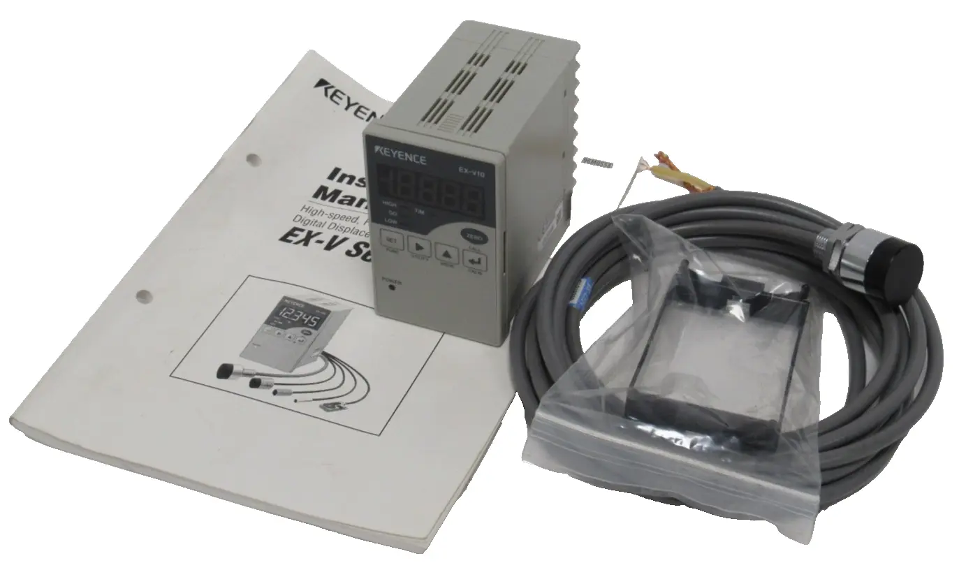 NEW KEYENCE EX-V10E DISPLACEMENT SENSOR EX-422V