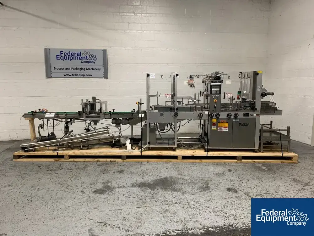 USED Pester Pester Bundler Overwrapper, Model PEWO-Fold-1-H