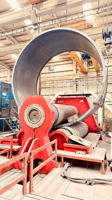 Used 2005 DAVI MCO 130 Plate Bending Rolls including Pinch Illinois US | Revelation Machinery #1259293