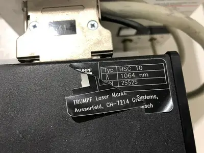Used TRUMPF LASER ENGRAVING MARKER SYSTEM Laser Markers | Maverick Industrial Sales #1109270