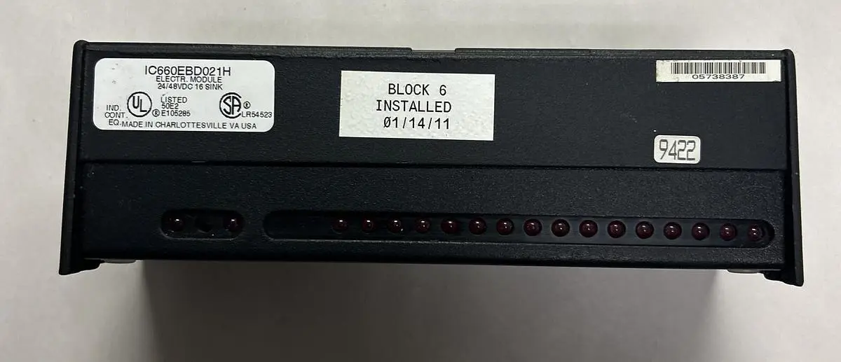 USED GE FANUC IC660EBD021H