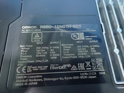 NEW OMRON R88D1SN01HECT