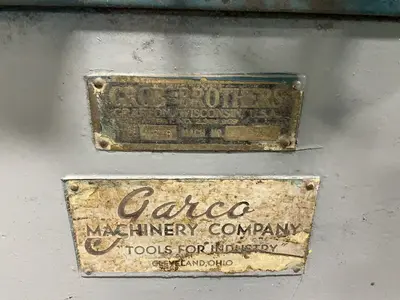 Used GROB NS18 Vertical Band Saws Ohio US | HGR 24 #1304174