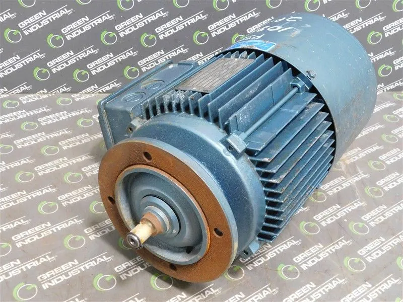 1.8 HP SEW SDFT90L6/2BMG2HR Gear Motor RPM 1040 In/3180 Out 460Y/Y VAC Used