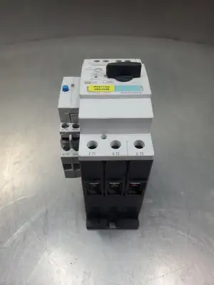 USED Siemens 3RV1031-4AB10 SIRIUS Overload Breaker w/3RV1921-1M Module