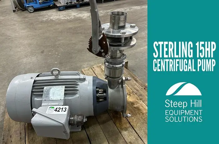Used STERLING ELECTRIC EH0154FHA Centrifugal Pumps | Steep Hill Equipment Solutions #772516