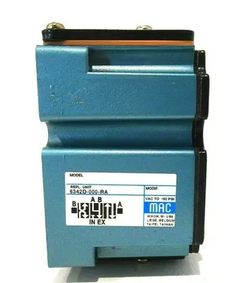 NEW MAC VALVE 6342D-000-RA SOLENOID VALVE 6342D000RA