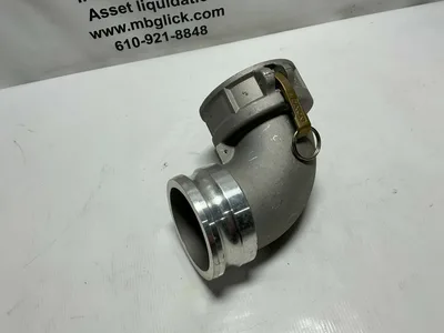 Dixon 400DA-90AL Female Camlock x 4″ Male Camlock 90 Degree Elbow
