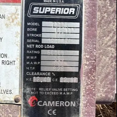NEW WHITE SUPERIOR 709CX