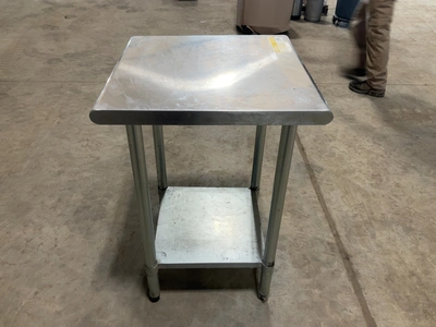 Used SAUBER SELECT PA0224 STAINLESS STEEL COMMERCIAL WORK TABLE 24” Food Prep Tables Michigan US | Miedema Asset Management Group #1580149