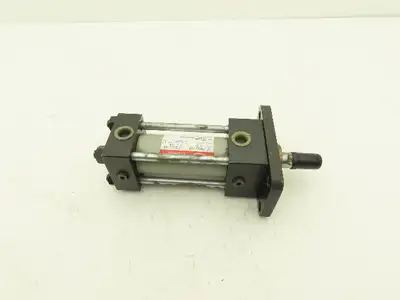 Toyo-Oki TFA-SA Hydraulic Cylinder 40mm Bore 35mm Stroke Flange Mount 1000psi