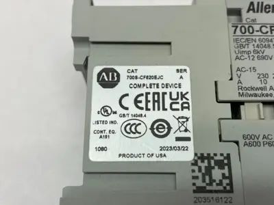 Used ALLEN-BRADLEY SER. A GUARDMASTER SAFETY CONTROL RELAY, 8 POLE Relays & Switches | Maverick Industrial Sales #1102800
