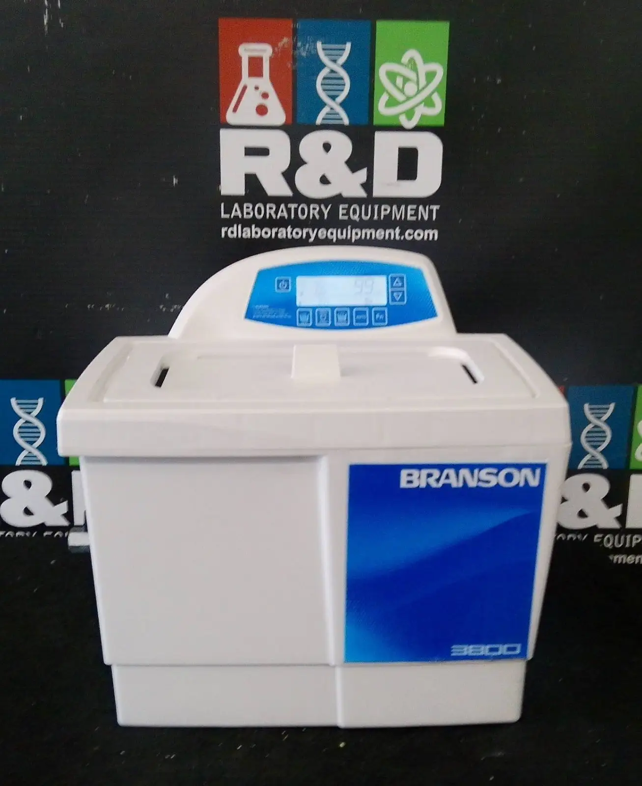 Branson CPX3800H Ultrasonic Cleaner w/ Digital Timer Heater & Temp Monitor 1.5G