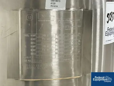 Used ITT _UNKNOWN_ Stainless Steel Tanks Ohio US | Federal Equipment Company #1337943