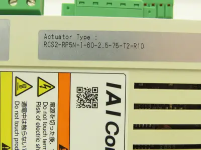 IAI SCON-CB-60WAI-CC-0-2 Single Axis Linear Servo Actuator Position Controller