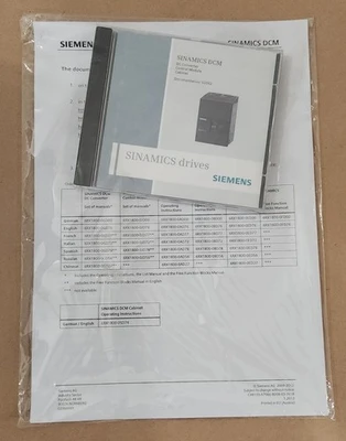 NEW Siemens 6RA8031-6FV62-0AA0-Z
