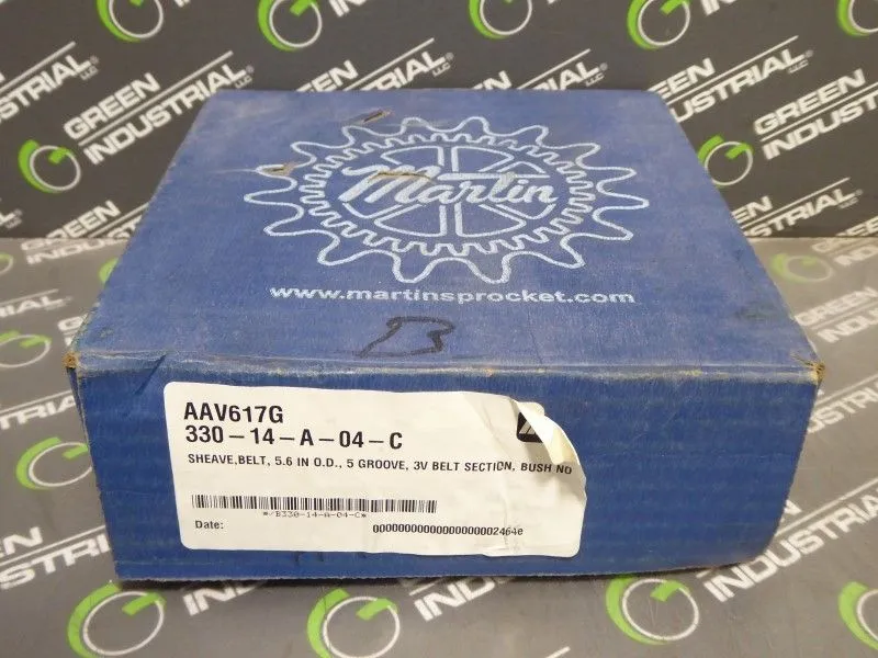 Martin 5 3V 560 SK High Cap QD Sheave 53V560SK New NIB