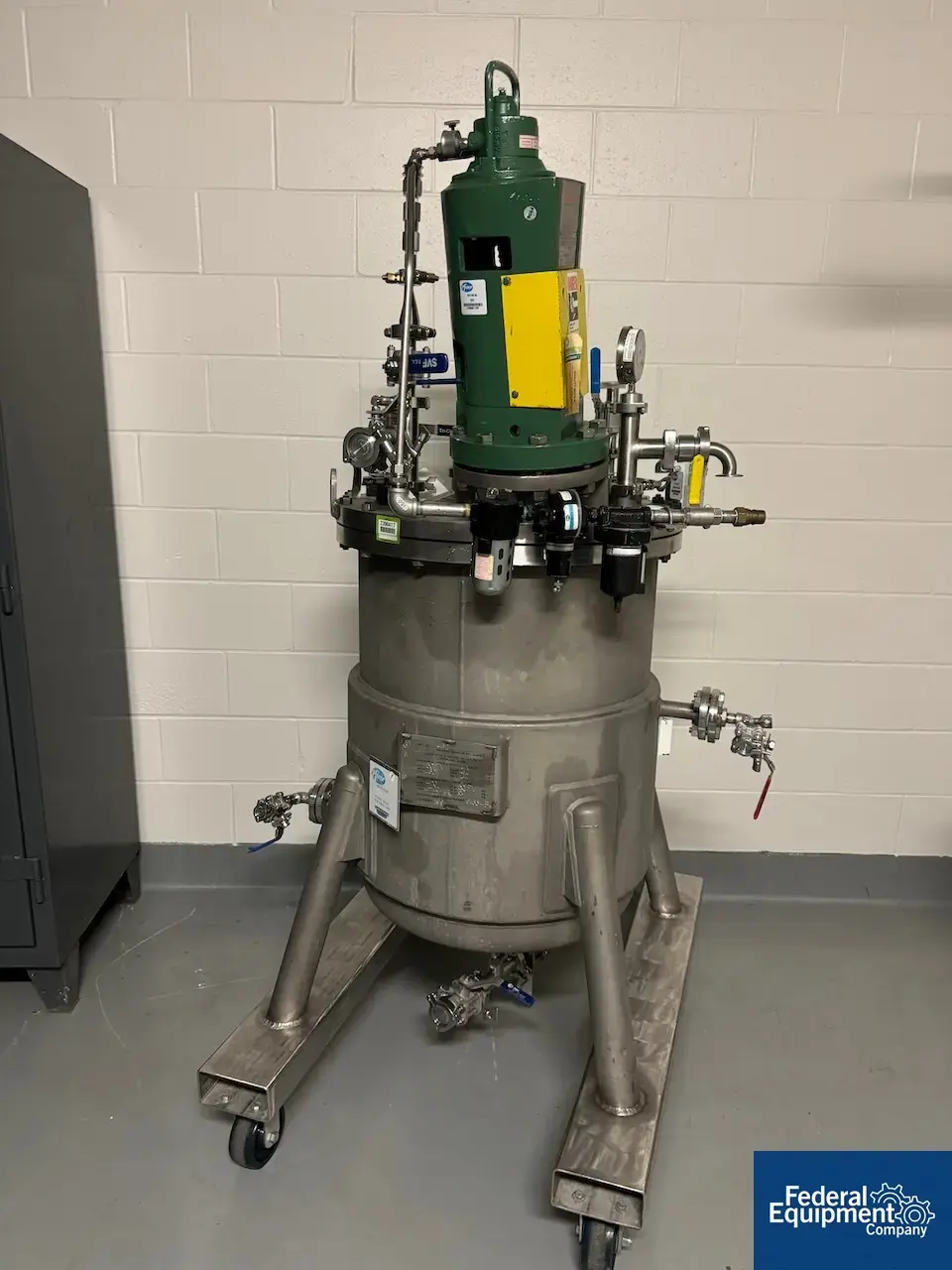 Steel-Pro 50 Gal Steel Pro Reactor, 316L S/S, 50/60#