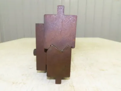 Press Brake Punch Die Set 36-1/2" Long 90° Offset Double Z Bend 1" and 11/16"