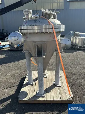USED Zeppelin Systems 90 gal Zeppelin Receiver Tank, 304 S/S, 3 Bar