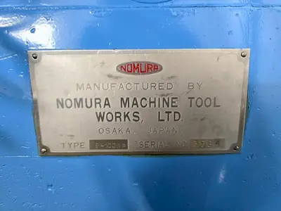 Used NOMURA P-100WP Horizontal Table Type Boring Mills Ohio US | G-2000, Inc. #1294704