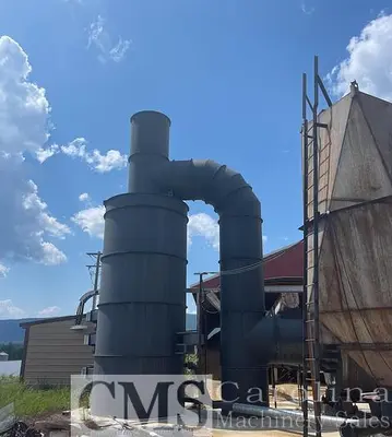 USED HEIL 10.5'X32' TRIPLE PASS ROTARY DRUM DRYER WITH WEBB BURNER