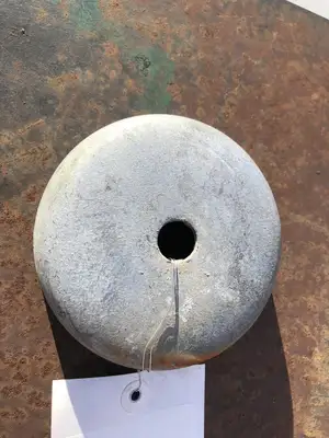 Threaded Steel Cap w/ Hole