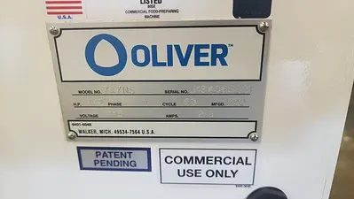 2022 OLIVER 747-N SELECT Bread Slicer | Harvest Equipment and Fabrication Inc (12)