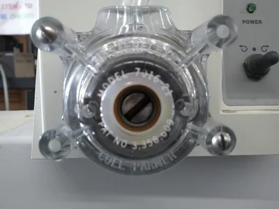 Millipore XX8200115 Peristaltic Pump Drive w/ Masterflex 7016-21 Pump Head