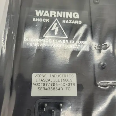 New | in-Stock VORNE _UNKNOWN_ Misc Electrical & Power Parts | ND Industrial Surplus #1213431