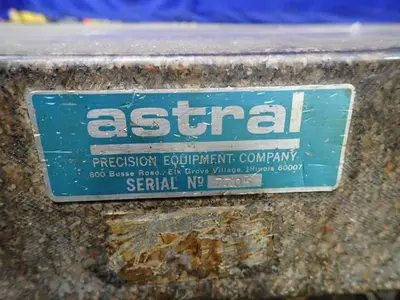 Used ASTRAL _UNKNOWN_ Granite Surface Plates Ohio US | HGR 24 #912887