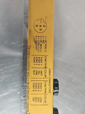 Turck VB 80-P7X9-10 VB, I.D. U7015, 8 Port Eurofast Multibox Junction Loc4E24