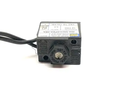 45A-MAH-DFEA-2BA | MAC Valves  Manual Operator Solenoid Coil 12VDC 2.4W - Used