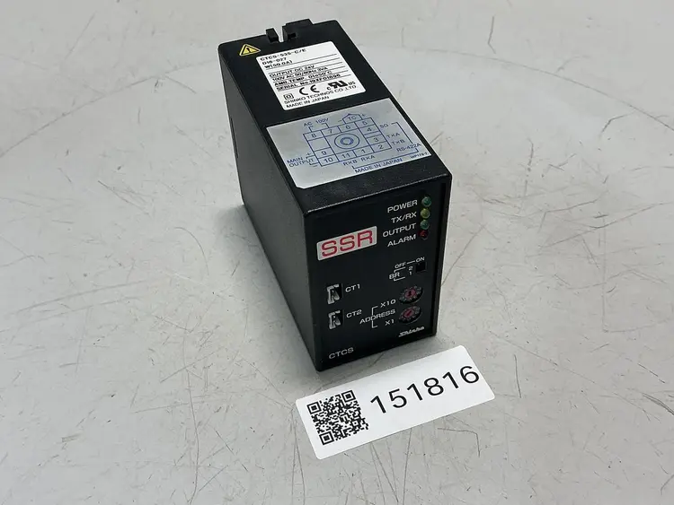 Used SHINKA CTCS-535-C/E Temperature Controls Michigan US | Ideal Machinery #689397