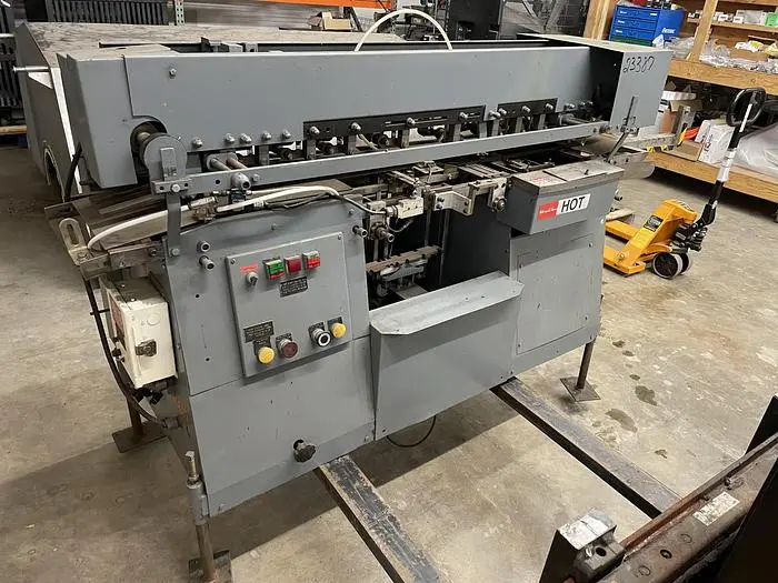 Used 1989 BURT 408D HYDRAULIC ROLL THROUGH LABELER Labelers Ohio US | Regal Equipment Inc #219386